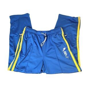 Abercrombie & Fitch men boys blue gold heavy sweatpants